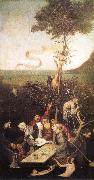 BOSCH, Hieronymus The Ship of Fools Spain oil painting artist